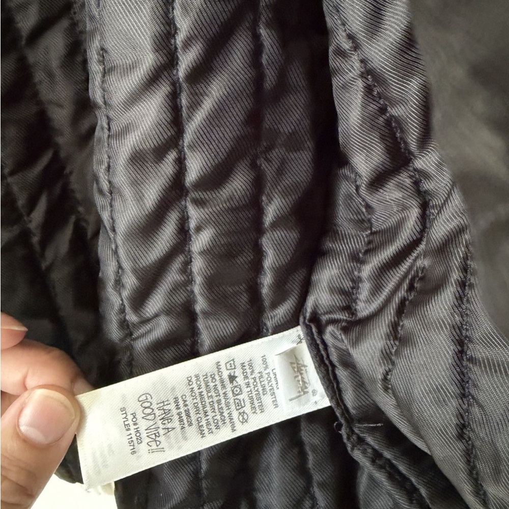 Stussy Workwear White Jacket View 3